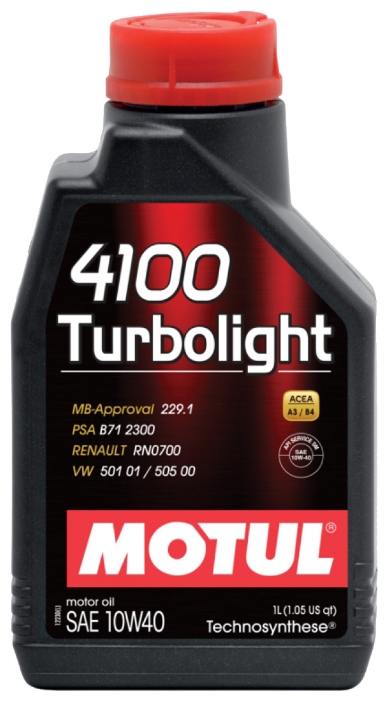 MOTUL 4100 Turbolight 10W-40 A3/B4