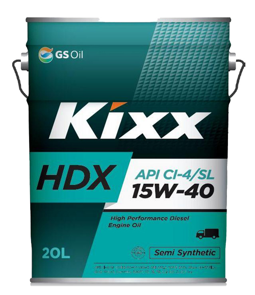 Kixx HDX 15W-40 CI-4/SL синтетическое (ранее - Kixx DX)