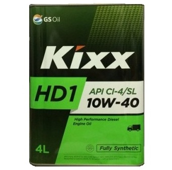 Kixx HD1 10W-40 CI-4/SL синтетическое